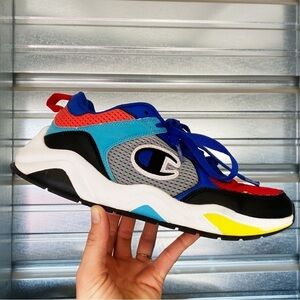 SALE 🛍️ CHAMPION 93eighteen SP BLOCK sneakers 90s / Y2K Mens size 8